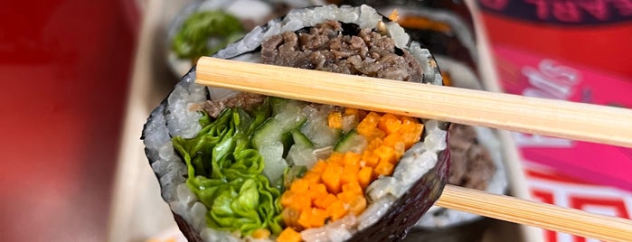 Kimbap Lab is one of Gluten free friendly.