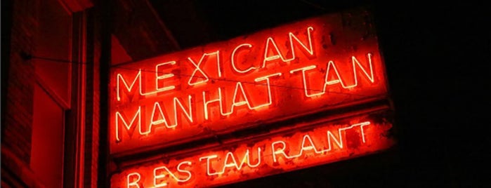 Mexican Manhattan is one of San Antonio, TX.