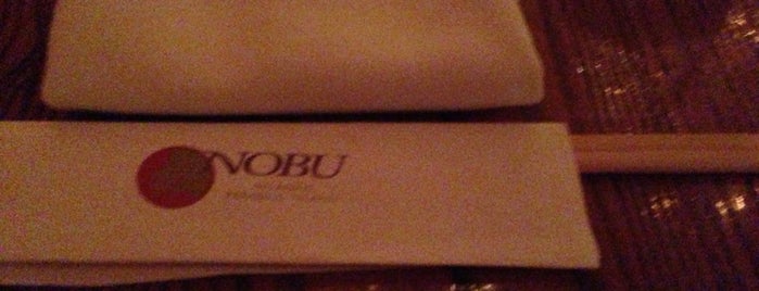 Nobu is one of Restaurants.