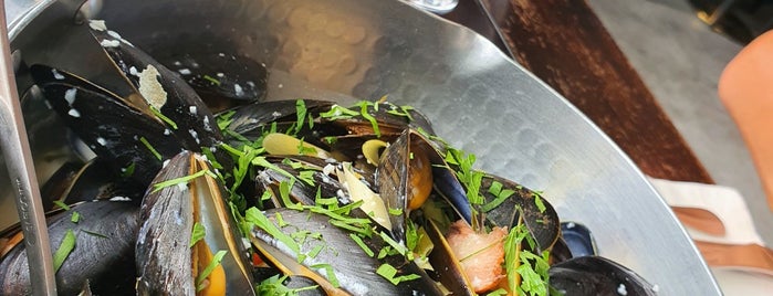 BTM Mussels & Bar is one of Places to try.