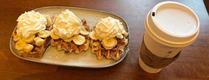 Arosa Cafe is one of The 15 Best Places for Waffles in Seattle.