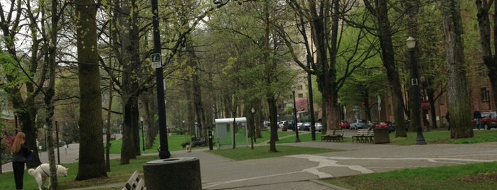South Park Blocks is one of The Portland Area Grimm PilGRIMMage.