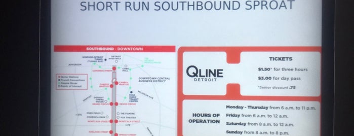 QLINE Warren Ave Station is one of Transit: QLINE Detroit 🚊.