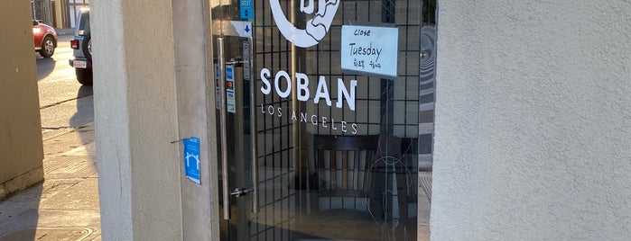 Soban is one of Best Eat/Drinkeries in SoCal.