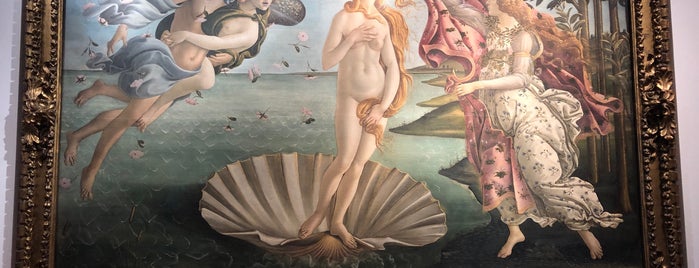 O Nascimento de Vênus - Botticelli is one of Florence.