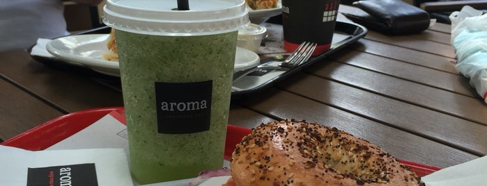 Aroma Espresso Bar is one of Juan Manuel’s Liked Places.