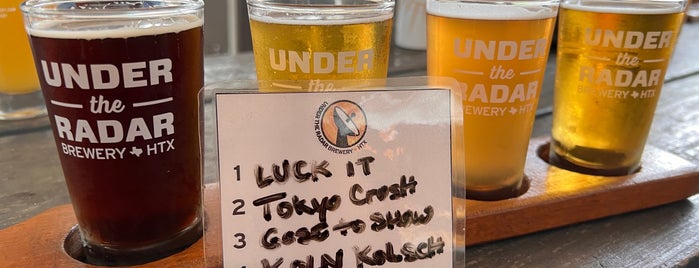 Under the Radar Brewery is one of Houston Brewery List.