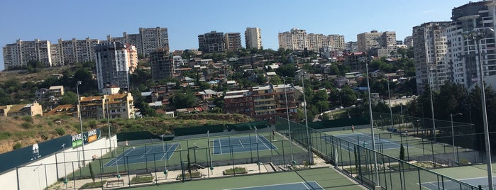 Mziuri Tennis Courts | მზიურის ჩოგბურთის კორტები is one of Georgia.