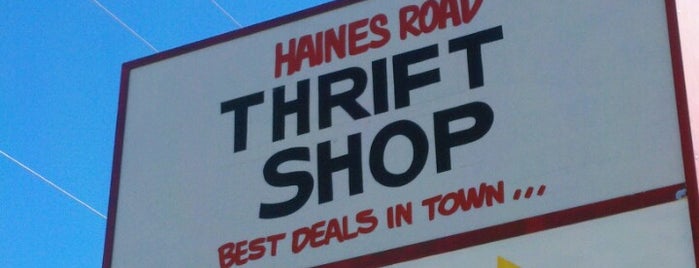 Haines Road Thrift Shop is one of Thrift Shops.