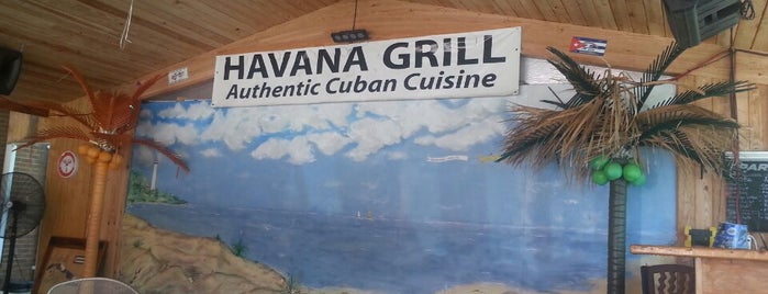 Havana Grill is one of Restraunts Out of Town to Try.