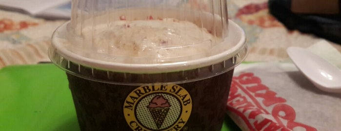 Marble slab Creamery is one of Nouf’s Liked Places.