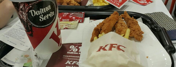 KFC is one of Orte, die Hakan gefallen.