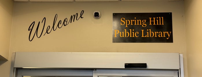 Spring Hill Public Library is one of Libraries.