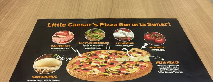 Little Caesars Pizza is one of Avrupa Konutları (TEM).