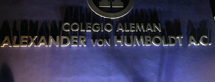 Colegio Alemán Alexander Von Humboldt is one of Tempat yang Disukai Manolo.