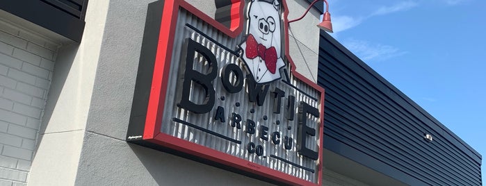 BowTie Barbecue Co. is one of Tempat yang Disukai Josh.