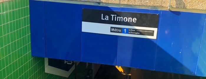 Métro La Timone [M1] is one of Marseille.