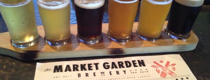 Market Garden Brewery & Restaurant is one of Cross Country SD-NY.