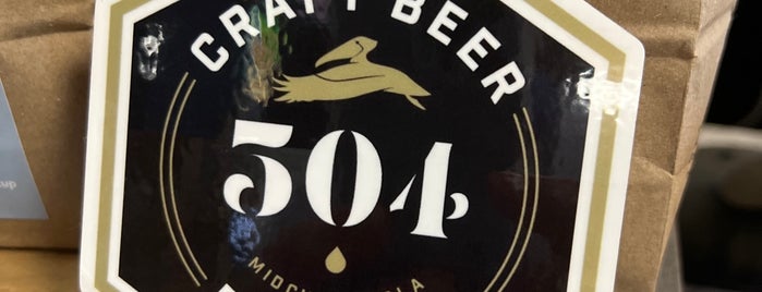 504 Craft Beer Reserve is one of New Orleans Beer Trip 2019.