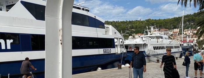 Katamaran Split - Hvar - Korčula is one of Yaronさんの保存済みスポット.