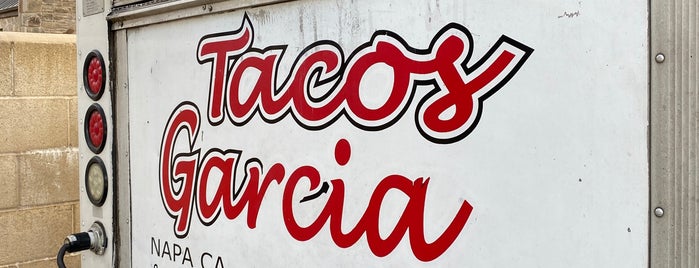 Tacos Garcia is one of Kiernan Napa/Sonoma Recos.