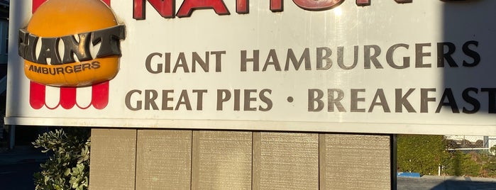 Nations Giant Hamburgers is one of CALI Roadtrip.