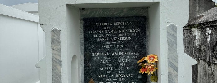 St. Louis Cemetery No. 3 is one of Bebés and Beignets.