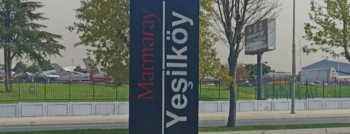 Marmaray Yeşilköy İstasyonu is one of Tren İstasyonları.