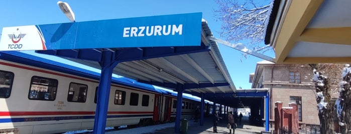 Erzurum Garı is one of Tren İstasyonları.