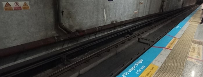 Yenikapı - Hacıosman Metrosu (M2) is one of Gül'un Kaydettiği Mekanlar.