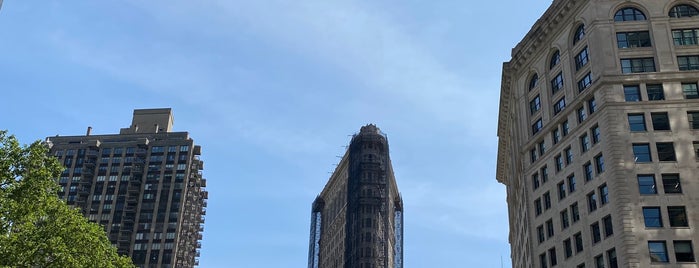 Flatiron Building is one of NY - Saturday.