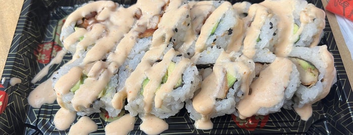 Sarku Japan is one of Sushi favorites.