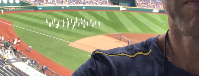 College World Series 2019 (CWS) is one of Posti che sono piaciuti a Josh.