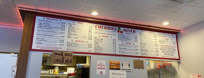 Cherries Diner is one of Places to try.