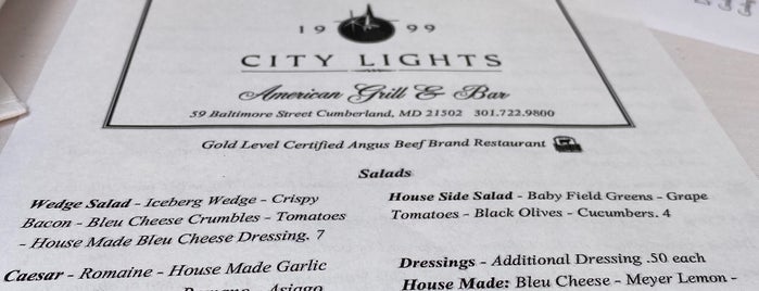 City Lights is one of Favorite eateries..