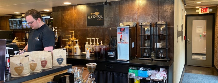 Rock 'n' Joe Coffee Bar is one of Lugares favoritos de Jonathan.