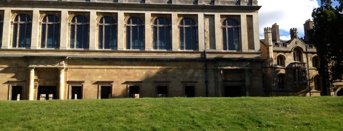 Wren Library Trinity College is one of Inspired locations of learning.