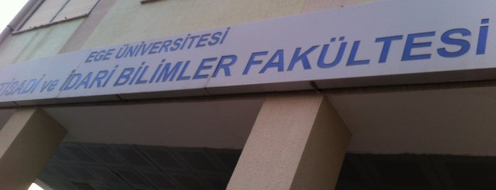 İktisadi ve İdari Bilimler Fakültesi is one of Fakülteler.