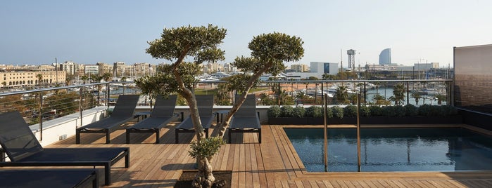The Serras Hotel is one of Barcelona Rooftop.