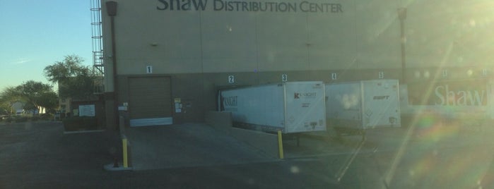 Shaw Distribution Center is one of Shit.