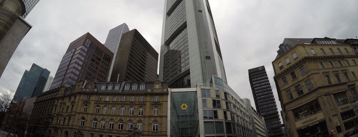 Commerzbank Tower is one of สถานที่ที่ Burak ถูกใจ.