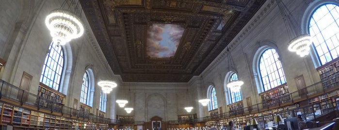New York Public Library is one of visited.