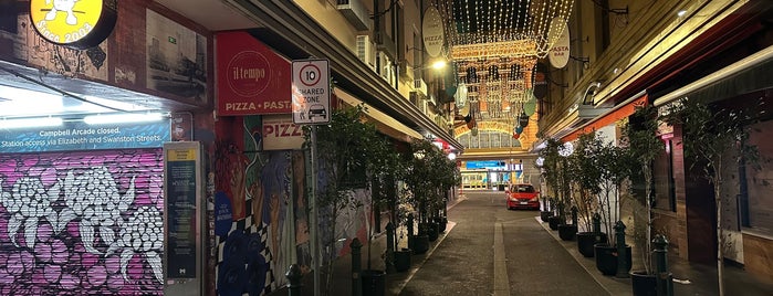 Degraves Street is one of Love In Dear Melbourne.