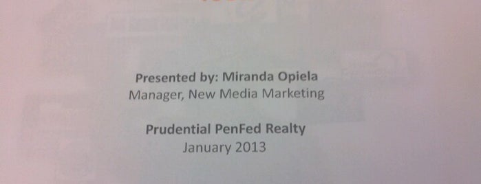 Berkshire Hathaway HomeServices PenFed Realty is one of Prudential PenFed Realty - Locations.