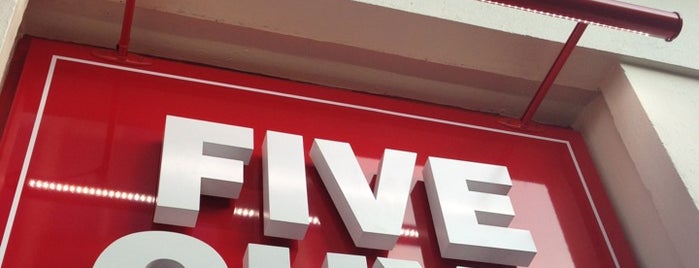 Five Guys is one of London 2015.