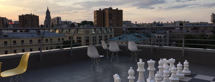 Yandex.Rooftop is one of The 15 Best Scenic Lookouts in Moscow.