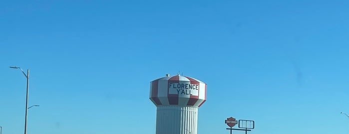 Florence Y'All Water Tower is one of Drive home.