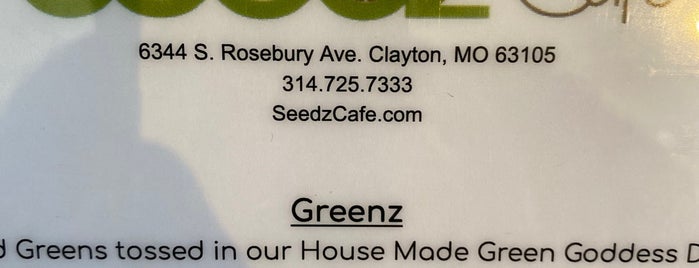Seedz Cafe is one of Coffee shop.
