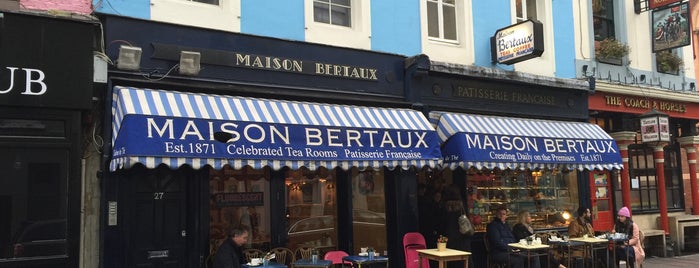 Maison Bertaux is one of London breakfast & coffee shops.