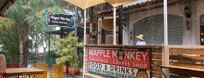 Waffle Monkey is one of Tamarindo, CR.